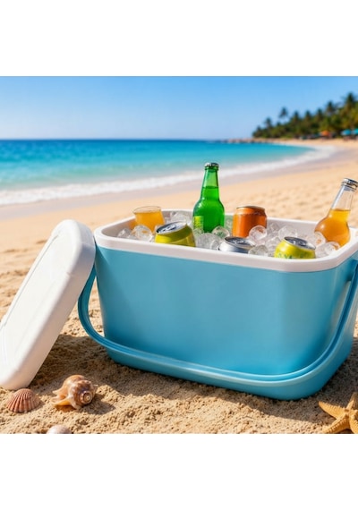 20 Lt Buzzy Buzluk Termos 1179 Cooler Box -440 Açık Mavi