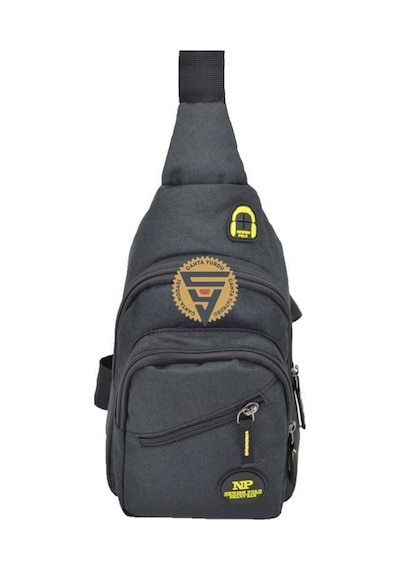 Newish Polo Bodybag Sırt ve Göğüs Çantası Siyah