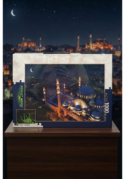 1000 Parça Sultan Ahmet Camii Puzzle Evinizin Baş Köşesinde İstanbul Masalı Keyfi