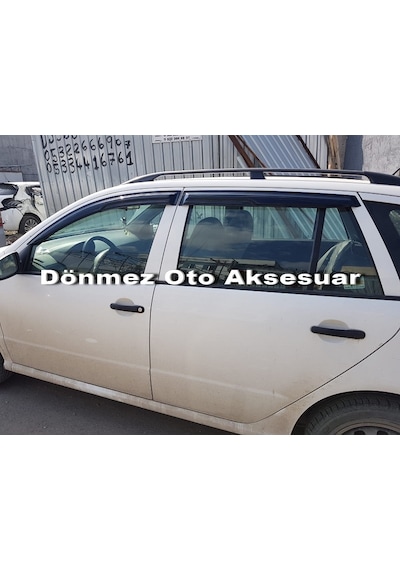 Skoda Fabia Mügen Cam Rüzgarlığı Stw 2000-2009 Arası 4Lü Ithal
