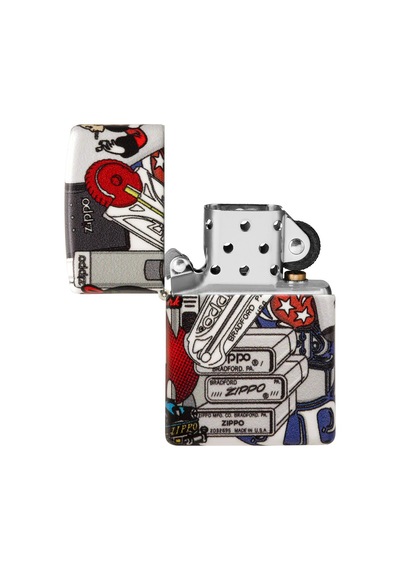 Zippo I Spy Zıppo Desıgn Çakmak Çok Renkli