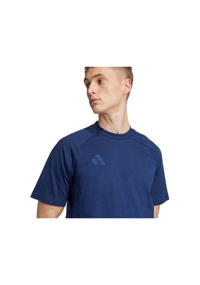 Adidas Tiro 25 Jy5949 Pamuklu Tişört Erkek T-shirt Lacivert