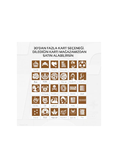 Sincara Home Coffee Art Print Kahve Üzeri Desen Yapma Makinesi Coffe Art 3d Baskı