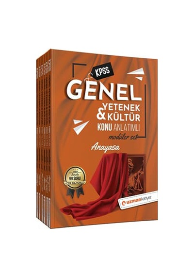 Uzman Kariyer Kpss Gy - Gk Konu Anlatımlı Modüler Set