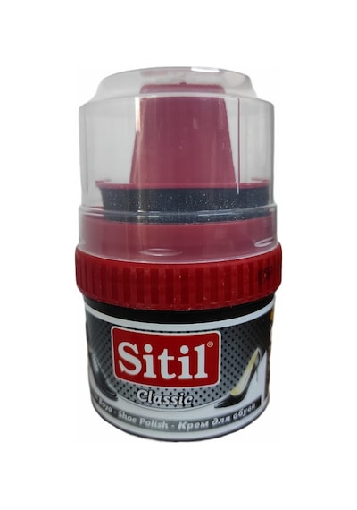Sitil Siyah Ayakkabı Boyası 50G 12 Adet Siyah