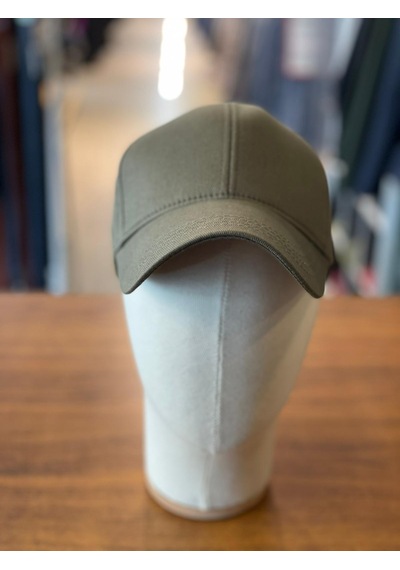 Hamze Düz Basic Pamuklu Unisex Cap Şapka Haki