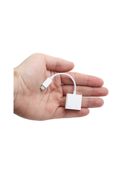 Dark 2 İn 1 Type-c - 3.5mm Aux Ses Ve Type-c Şarj Dönüştürücü