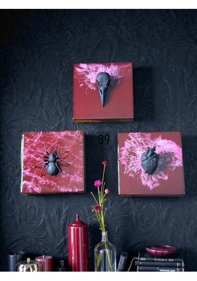 Anatomy Of Emotion 3 Lü Epoksi Duvar Tablo Seti, El Yapımı 3d Tasarım, 25x25 Cm Duvar Paneli, Gothic Modern Tasarım 3lü Set Anatomy Of Emotion 3 Lü Epoksi Duvar Tablo Seti, El Yapımı 3d Tasarım, 25x25 Cm Duvar Paneli, Gothic Modern Tasarım 3lü Set