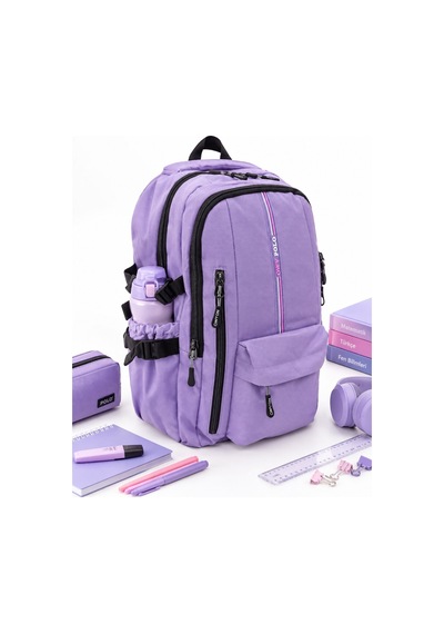 Newbag Sırt Okul Spor Çantası Lila