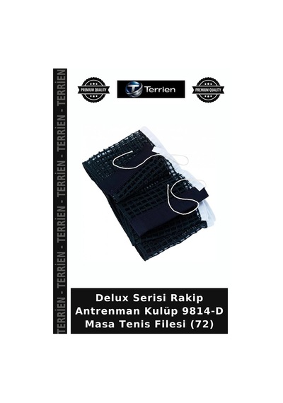 Delux Serisi Rakip Antrenman Kulüp 9814-d Masa Tenis Filesi 72 Diğer