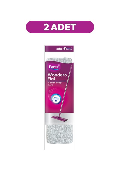 Wondero Flat Yedek Mop Refil İkili Paket