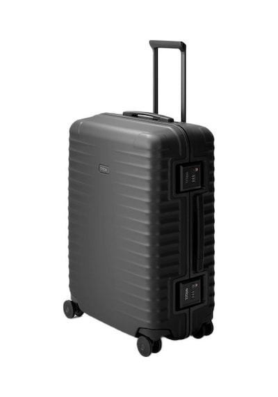 Titan Overseas 4 Wheel M+ Orta Boy Valiz Siyah