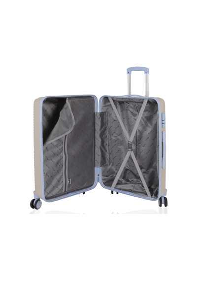 Mçs Group Mçs Polipropilen Valiz V374 65 Cm S21yy100000665 11151 Kemik/bebe Mavi
