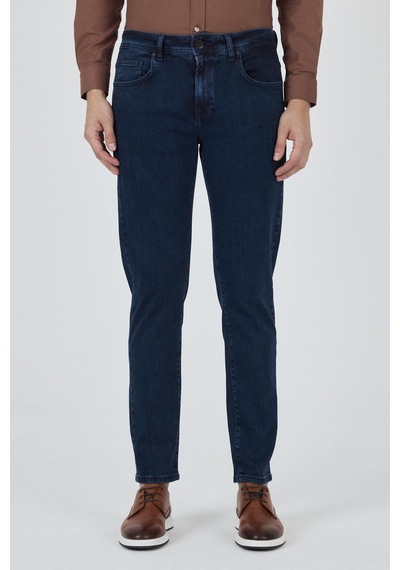 İmza Lacivert Gabardin 5 Cep Düz Paça Casual Slim Fit Pamuklu Denim Pantolon 1023250151 Lacivert İmza Lacivert Gabardin 5 Cep Düz Paça Casual Slim Fit Pamuklu Denim Pantolon 1023250151 Lacivert