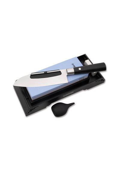Böker Kamp Combi Waterstone Sharpening Station 240 / 2000 Bileme İçin Su Taşı İstasyonu Çok Renkli