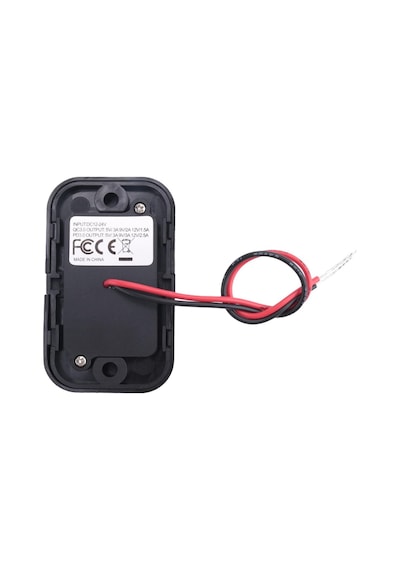 Type-c Usb 2 Portlu Araç Şarj Soketi Adaptörü 12v-24v