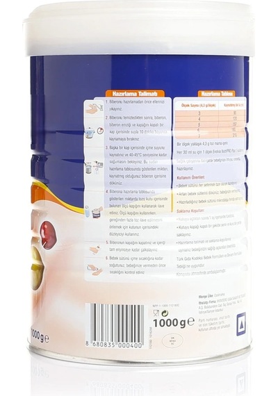 Mey İthalat Plus Bebek Sütü 1 800 Gr
