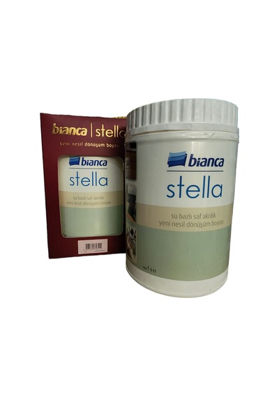 Stella Yeni Nesil Dönüşüm Boyası Siyah 1lt Diğer