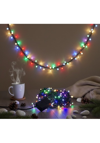 Led Damla Uçlu Rgb Dekoratif Işık 10 Metre 100 Diğer