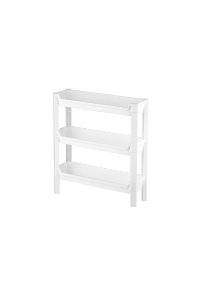 Lunaev Rafty 3 Katlı Sepet Organizer Düzenleyici Raf Ünitesi 465x145x500 Mm 100