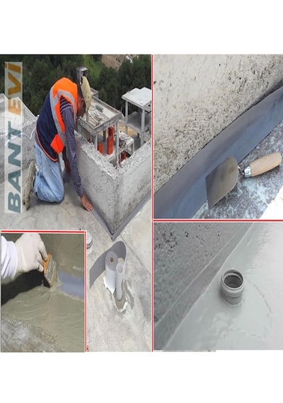 Telalı Butil Bant 10cmx10mt Islak Hacim Zemin Yalıtım Membranı