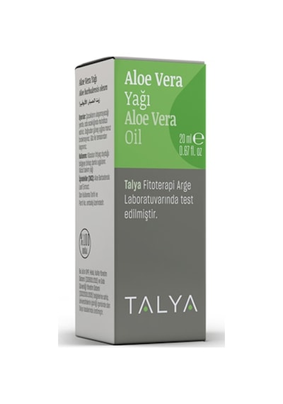 Talya Soğuk Sıkım %100 Saf ve Doğal Nemlendirici Aloe Vera Yağı 20 ML