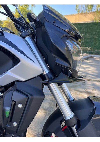 Gg Creations Bajaj Dominar 250-400 Aerodinamik Ön Kanat Boyasız Mat Siyah