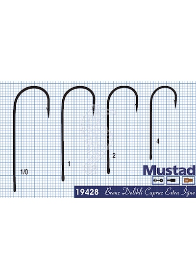 Mustad Olta İğnesi 19428 100lü No:2