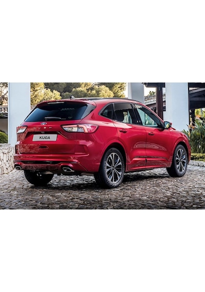 Yenı Ford Kuga 2020-21 Uyumlu Bagaj Havuzu Kokusuz Koruyucu Sıyah