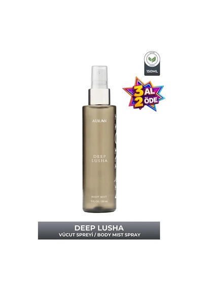 Auran Deep Lusha Parfümlü Kadın Vücut Spreyi Vücut Kokusu Vücut Misti Body Mist Spray 150ml