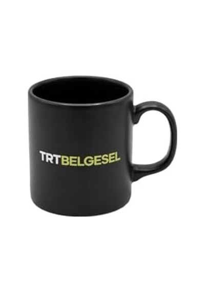Belgesel Logolu Siyah Kupa 6998