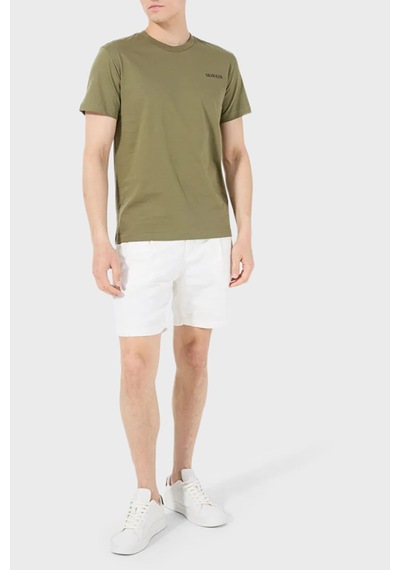 Calvin Klein Erkek T Shirt Km0km01146 Lb6 Haki Haki