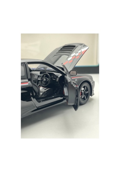 Nissan Skyline Gt-r R34 Nismo Edition Siyah 1/24 Model Araba Çok Renkli