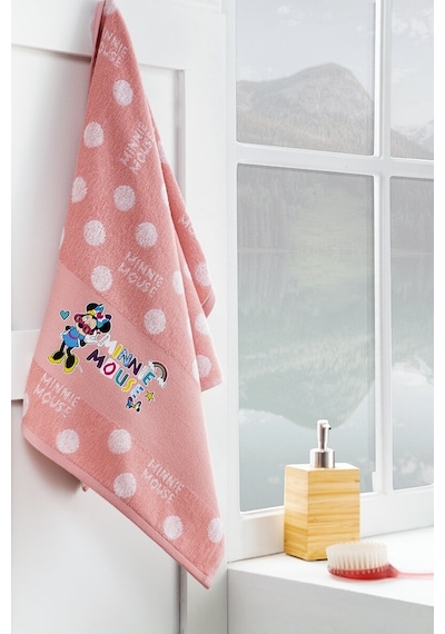 Özdilek Minnie Mouse Fashion Lisanslı Havlu Bornoz Set 5/6 Yaş