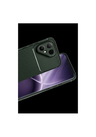Tecno Pova Curve 2 5g Auto Focus Karbon Kapak - Koyu Yeşil