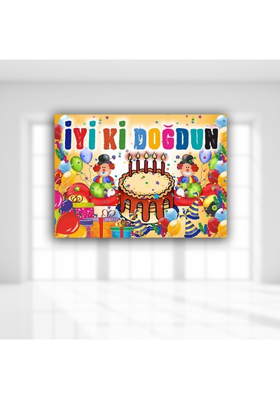 Iyiki Doğdun Afiş - 70 CM X 50 CM