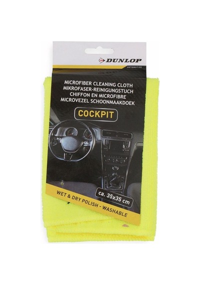 Dunlop Dun120 Kokpit Mikrofiber Bezi 35x35 Cm 250 G/m²
