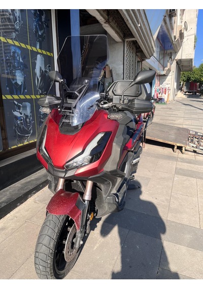 2023-26 Honda Adv 350 Uzun Ön Cam Açık Füme Zeus 60 CM 4 MM Adv350