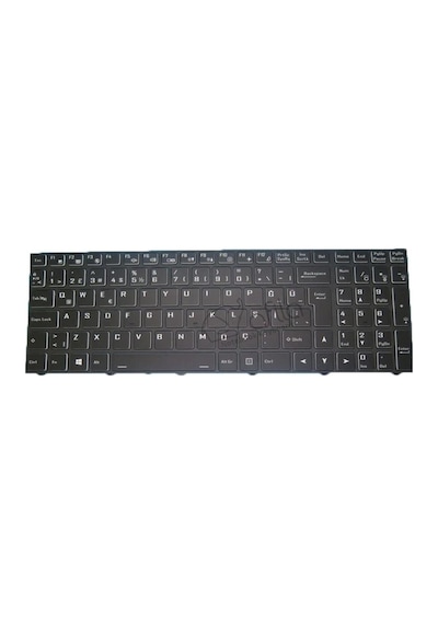 Monster Abra A5 V21.2.4 Uyumlu Notebook Klavyesi, Laptop Tuş Takımı Siyah Tr