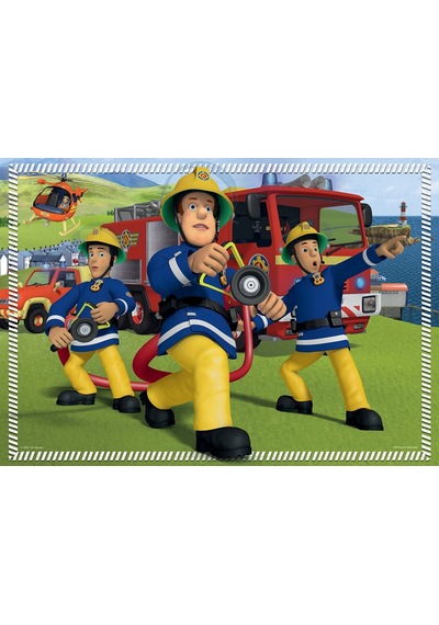 İtfayeci Sam (fireman Sam) Puzzle/yapboz 100 Parça