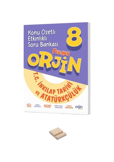 Lgs 8. Sınıf Orjin Konu Özetli Etkinlikli İnkılap Soru Bankası Ve Telefon Standı