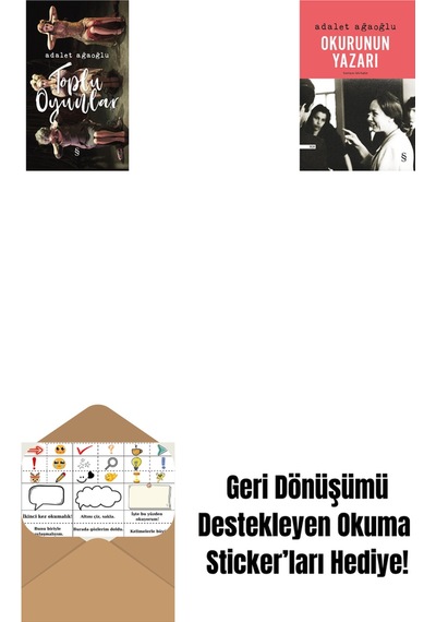 Toplu Oyunlar Ciltli + Okurunun Yazarı + Okuma Sticker'ları