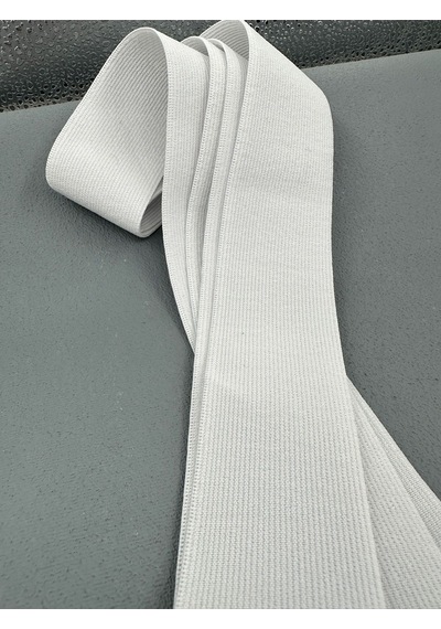 Paşateks 4 Cm Dokuma Lastik-5 Metre-beyaz