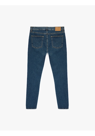 Koton Pamuklu Normal Bel Slim Fit Jean Pantolon - Brad Jean Koyu İndigo 6sam40178nd İndigo Koton Pamuklu Normal Bel Slim Fit Jean Pantolon - Brad Jean Koyu İndigo 6sam40178nd İndigo