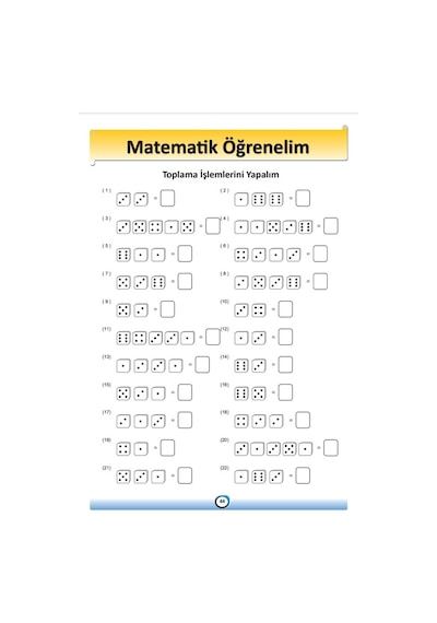 Okul Öncesi ve Birinci Sınıflar İçin Matematik Kitabı