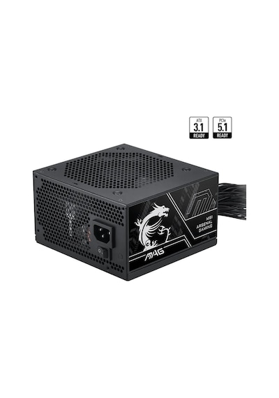 Msı Mag A750bn Pcıe5 Iıı 750w 80+ Bronze 120mm Fan Power Supply Akak92msı0014