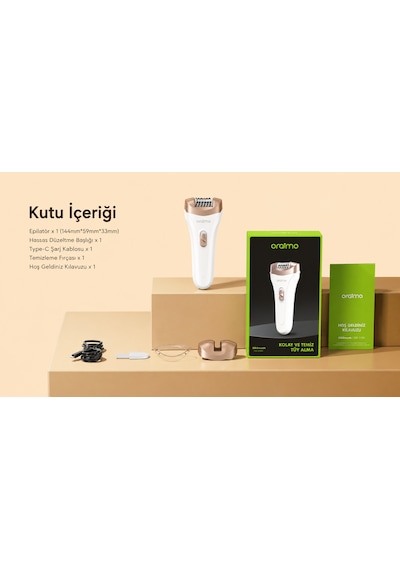 Oraimo Obe-210n Epilatör White 36 Cımbız Diski