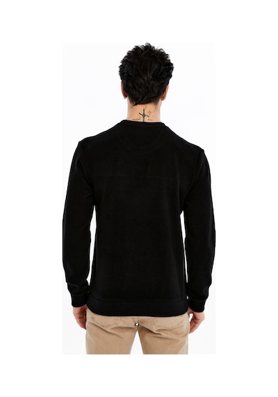 AR-MA Arma Erkek Regular Fit Selanik Kumaş Çizgi Baskılı Bisiklet Yaka Kazak %65 Pamuk %35 Polyester K30124697702 Siyah AR-MA Arma Erkek Regular Fit Selanik Kumaş Çizgi Baskılı Bisiklet Yaka Kazak %65 Pamuk %35 Polyester K30124697702 Siyah