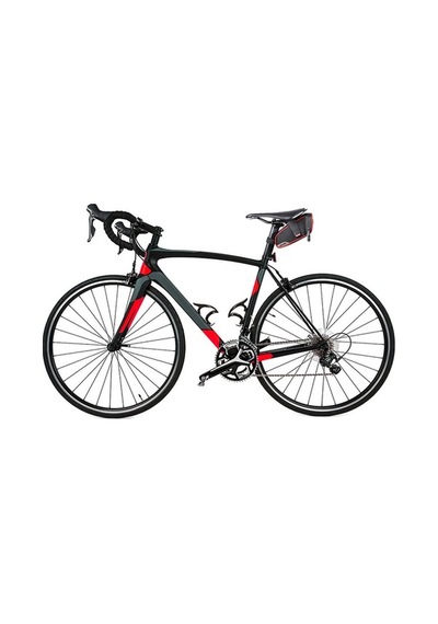 Didadodo Su Geçirmez Bisiklet Sele Çantası - Anahtar, Cep Telefonu & Küçük Eşyalar İçin Pratik Taşıma Çözümü Kırmızı Kırmızı