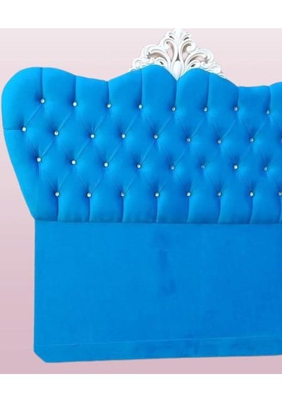 Başlık 90329 Dk Çift Kişilik 120 Avangart Turkuaz Baby Face Kumaş Dolgun Kapitone